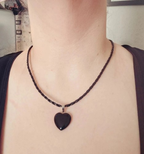 Gothic punk metal herz kette - gothic,