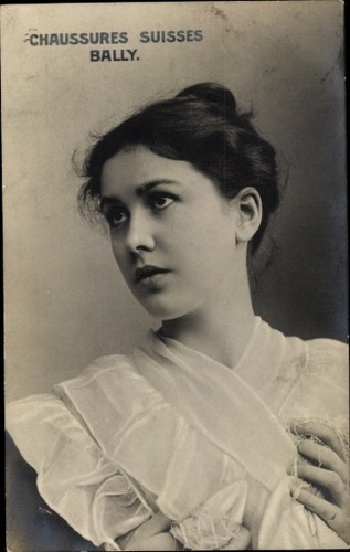 Frauenportrait reklame - ak,