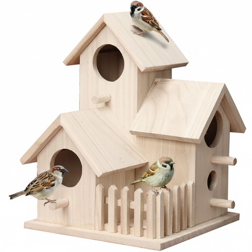 Vogelhaus holz nistkasten - vogelhaus,