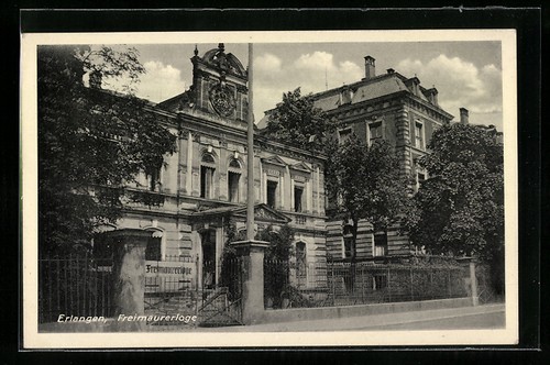 Ansichtskarte erlangen - ansichtskarte,