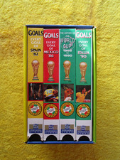 GOALS 4 x VHS BOX Cassetten -