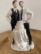 Tortenfigur schwules Paar gay queer Hochzeit Hochzeitsdeko Figur