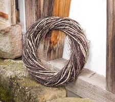 Kranz Natur groß aus Reisig
