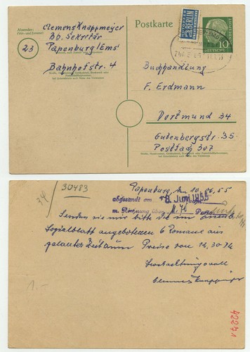 81383 ganzsache 26 - p,