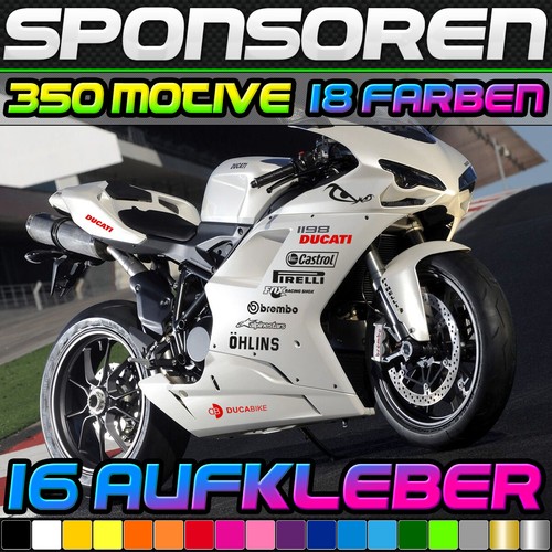 16er set motorrad - 16er, sponsoren