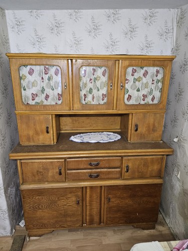 Vitrinenschrank 60er jahre - vitrinenschrank,