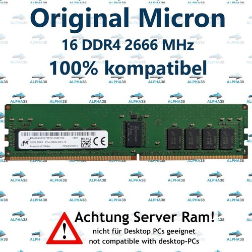 Rdimm ecc reg - gb, ddr4-2666