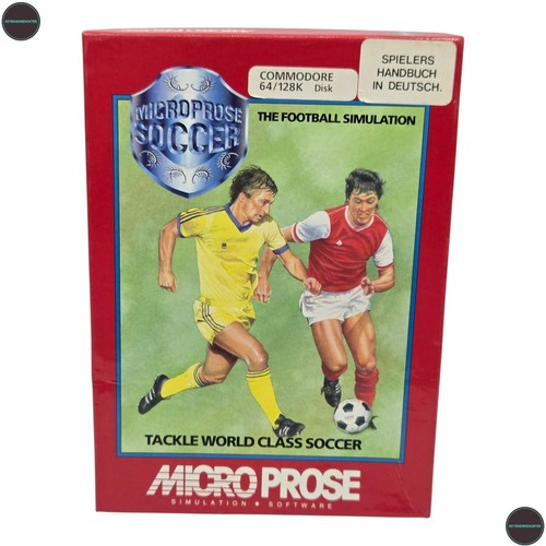 Microprose soccer commodore - microprose,