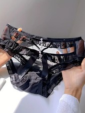 ABDL Windel Überzieher in XL Perlen Schmetterlingsschnitt Sissy Trans Fetisch