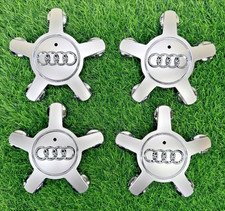 4x AUDI Wheel Center Cap SET