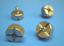 10* große Rändel Schrauben