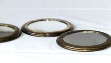 3 Stück alte Untersetzer