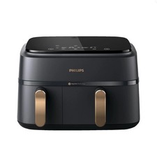 PHILIPS NA352/00 Airfryer 3000 Dual Basket 9L (3L+6L) Heißluftfritteuse 2750 Wat