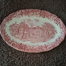 Merri England Geschirr rot