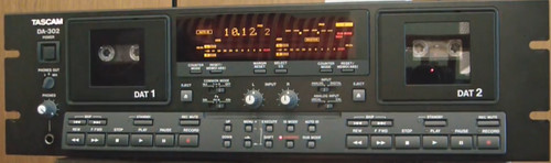 Tascam 302 double dat - tascam,
