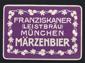 Reklamemarke münchen - reklamemarke,