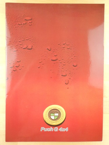 Puch klasse w460 prospekt - g-klasse,