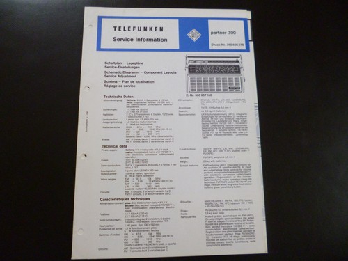 Original service manual - service,