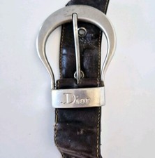 Original DIOR GAUCHO Schnalle Tasche SADDLE BAG silber Gürtelschnalle VINTAGE