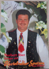 Autogramm Südtiroler Sänger