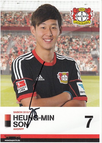 Heung min son bayer leverkusen - min,