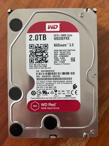 Western digital red 2tb - wd,