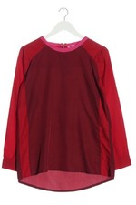 SIENNA Langarm-Bluse Damen Bluse Gr. DE 40 rot Casual-Look