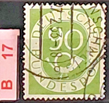 BRD/Bund. Mi Nr. 138. Posthorn