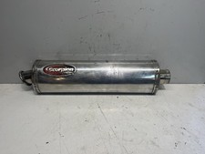 Scorpion Auspuff rund Slip-On