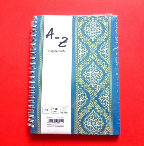 Registerbuch register z - registerbuch, a-z