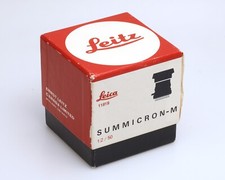 Originalkarton 11819 Leica Leitz Summicron-M 1:2/50 mm aus dem Jahr 1980