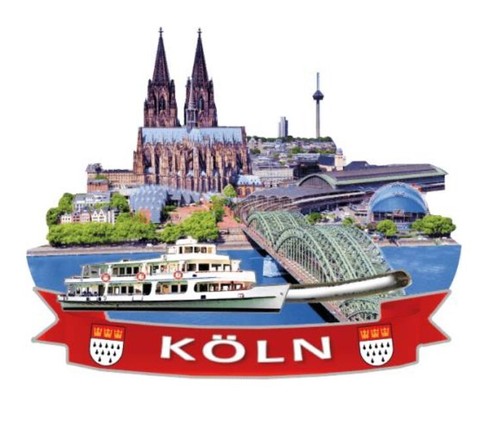 Köln dom collage mit schieber - dom,