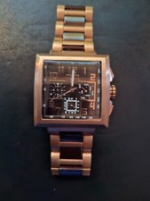 Alexander Milton Keramikuhr Gold/ Braun 3ATM 