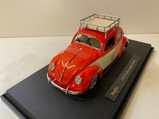 Volkswagen VW Beetle 1951, Maisto Modell Modellauto, 1:18 Käfer rot