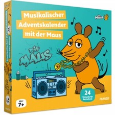 Musikalischer Adventskalender mit der Maus Kinder Spaß Franzis Verlag