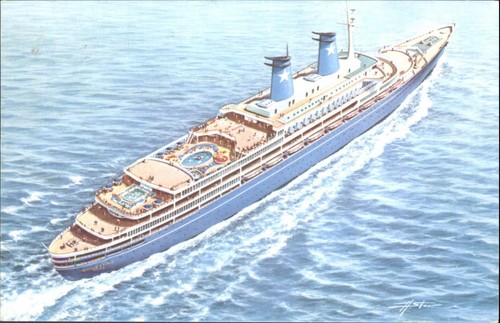 Achille lauro kreuzfahrtschiff - achille,