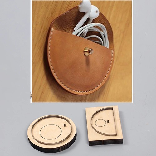 Leder handwerk ohrhörer - leder,