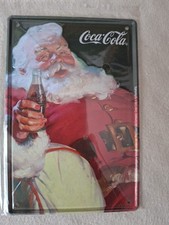 2 NR. , Coca Cola ,Weihnachten ,Retro, Blechschild ,Vintage,   10 x 15cm