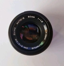 Olympus  50mm 1:1.8 | OM-System Zuiko Auto-S | Kamera Objektiv Made in Japan