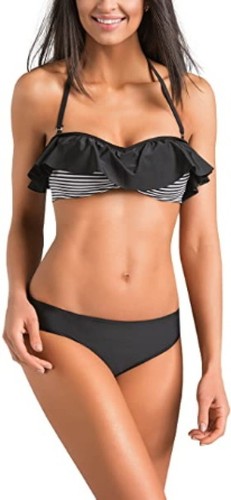 Bikini carmela schwarz mit - schwarz,