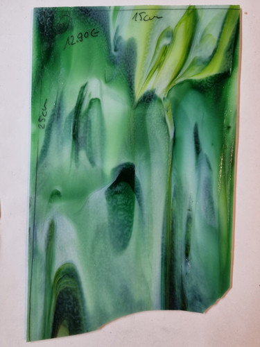 Tiffany glas stücke - stücke, (6)