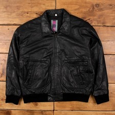 Vintage INXS Lederjacke L