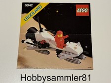 Lego 6842 Legoland Space Bauanleitung Shuttle Craft / gelocht