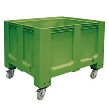 Palettenbox, 4 Rollen, 610