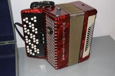 Weltmeister Toccata Knopfakkordeon mit Koffer  Sehr Selten Top