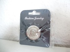 Brosche Magnetbrosche Spirale