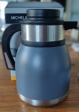 Michelino Edelstahl Isolierkanne, Thermoskanne 1,2 Liter