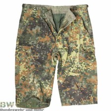 ORIGINAL BUNDESWEHR BERMUDA FLECKTARN BW CARGO SHORTS OUTDOOR ARMEE KURZE HOSE