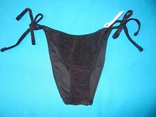 Victoria`s Secret  Bikinihose Bikini L XXL sexy Glitzer Schwarz Brasil Brazilian