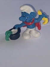 Schleich Bully Zauberer Schlumpf 20114 Schlümpfe Zylinder schw. Magier magician